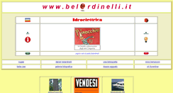 Desktop Screenshot of belardinelli.it